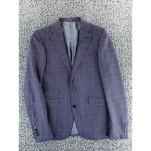 Bartorelli Napoli Vitale Barberis Canonico Super 120 Wool Blazer Jacket 52R Blue